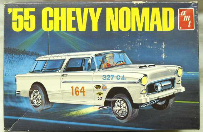 AMT 1/25 1955 Chevrolet Nomad Wagon - Stock / Custom / Drag, T289 plastic model kit